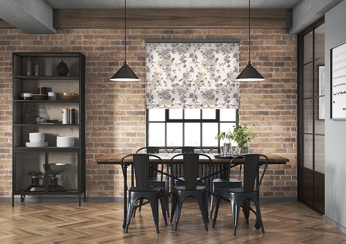 Amelie, Pebble - Twist&Fit Roman Blind - Image 5